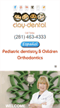 Mobile Screenshot of claydental.net